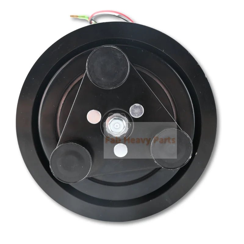 Seltec TM - 21HX A/C Compressor 272 - 5767 2725767 Fits for Caterpillar CAT Engine C4.4 Backhoe Loader 450E - Fab Heavy Parts