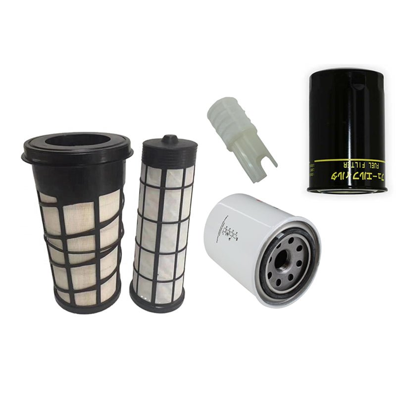 Service Filter Kit for Yanmar Engine 4TNV98T Fits for John Deere Skid Steer Loader 326E - Fab Heavy Parts