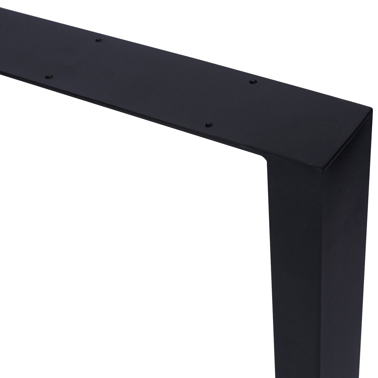 Set of 2 Square Table Legs 28"X24" Wide Metal Table Legs Heavy Duty Steel - Fab Heavy Parts