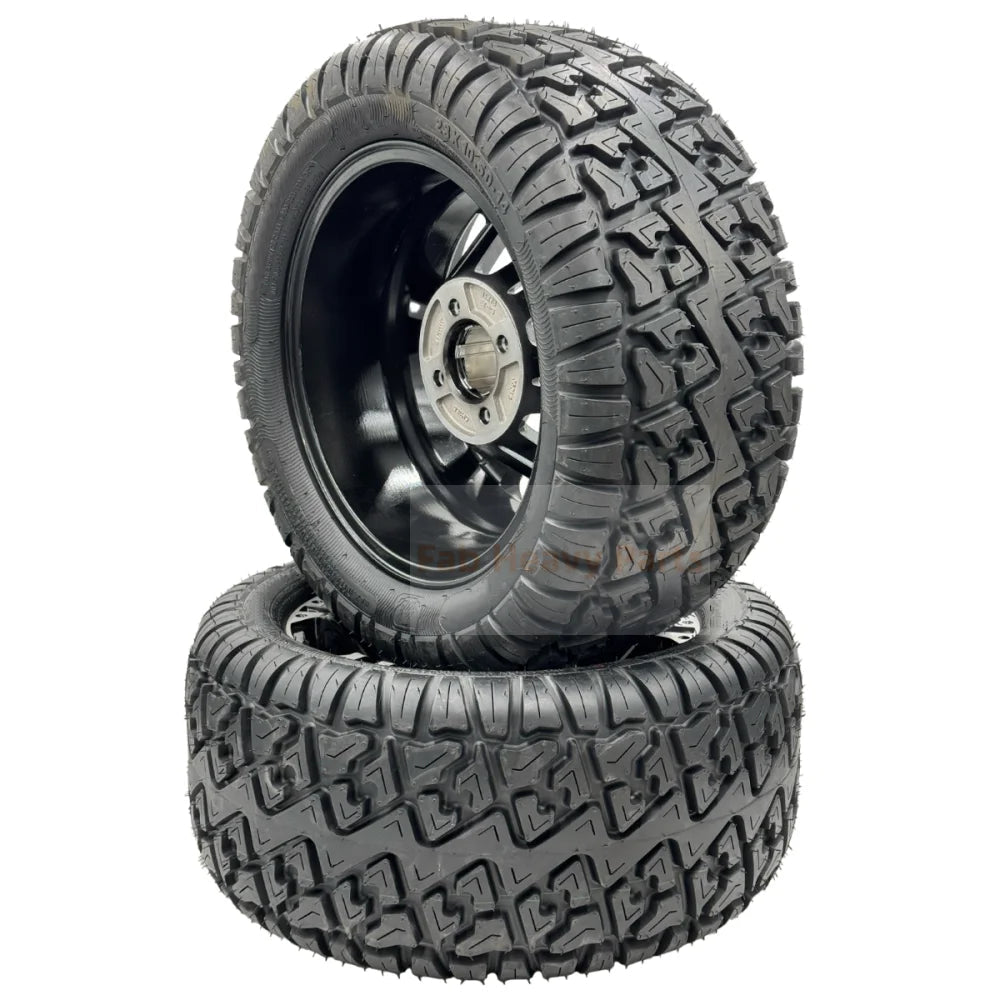 Set of 2 - Tire 23x10.50 - 14 Prowler Aluminum Wheel Assembly - Fab Heavy Parts