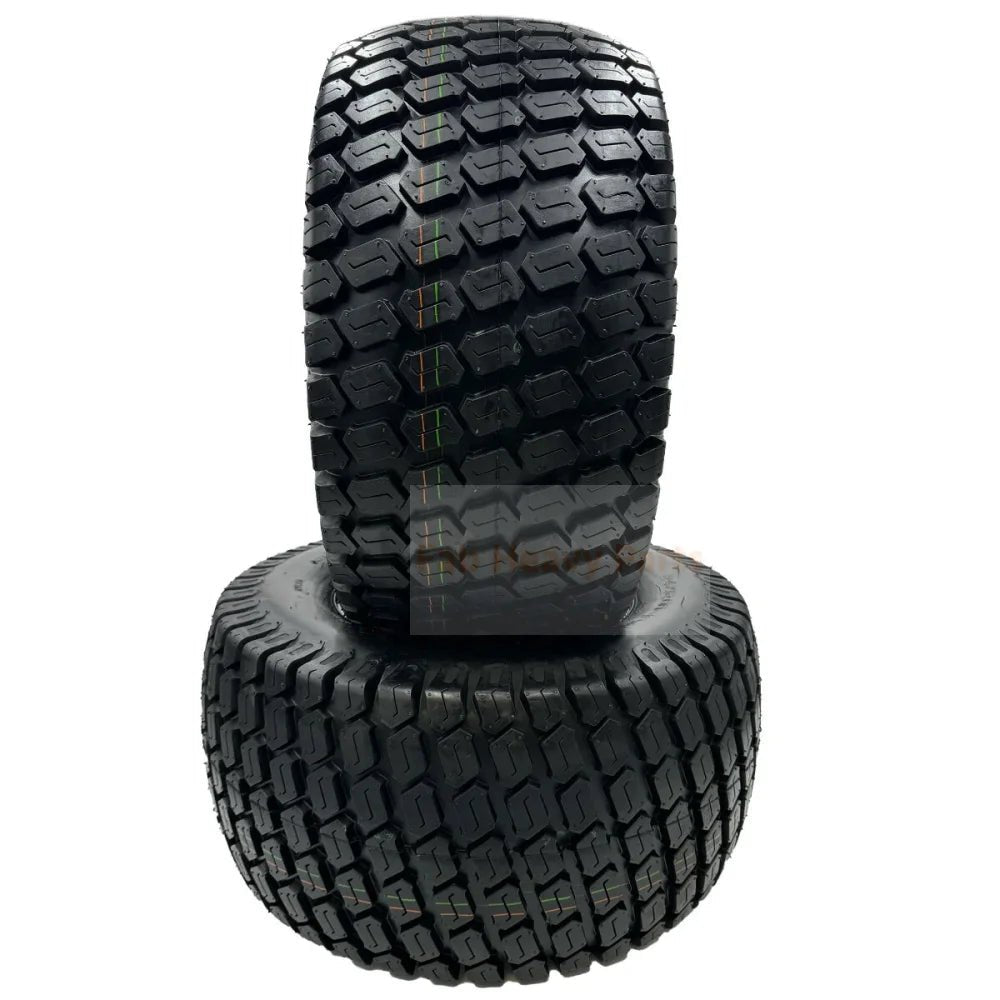 Set of 2 Tire 24x12.00 - 12 4 Ply Turf Tech Tire & Wheel Assembly - Fab Heavy Parts
