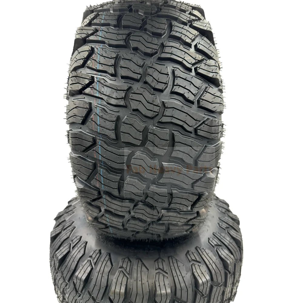 Set of 2 - Tire 26x12.00 - 12 4 Ply Reaper Turf Wheel Assembly - Fab Heavy Parts