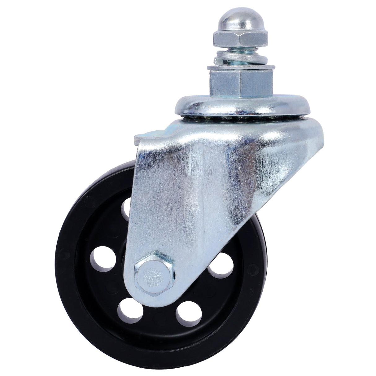 Set of 4 Heavy Duty 4 Tire Wheel Dolly Car Stakes 6000lbs Capacity - Gray Steel - Fab Heavy Parts