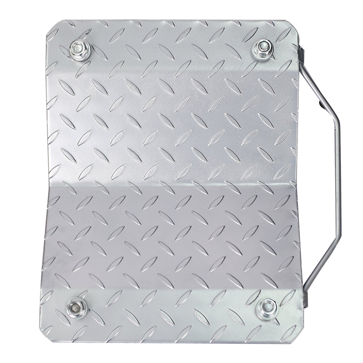 Set of 4 Heavy Duty 4 Tire Wheel Dolly Car Stakes 6000lbs Capacity - Gray - Fab Heavy Parts