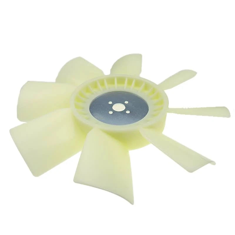 Cooling Fan Blade YM123910-44731 Fits for Komatsu Backhoe Loader WB140-2 WB97S-2 WB93R-2 WB97R-2 WB150PS-2 WB140PS-2 WB150-2