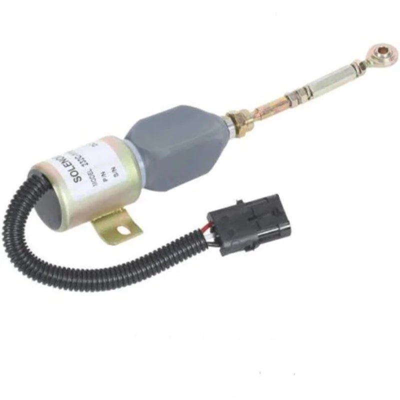 Shut Off Solenoid 3415441 Fits for Cummins Engine 6CT8.3 - C215 QSC8.3 - Fab Heavy Parts