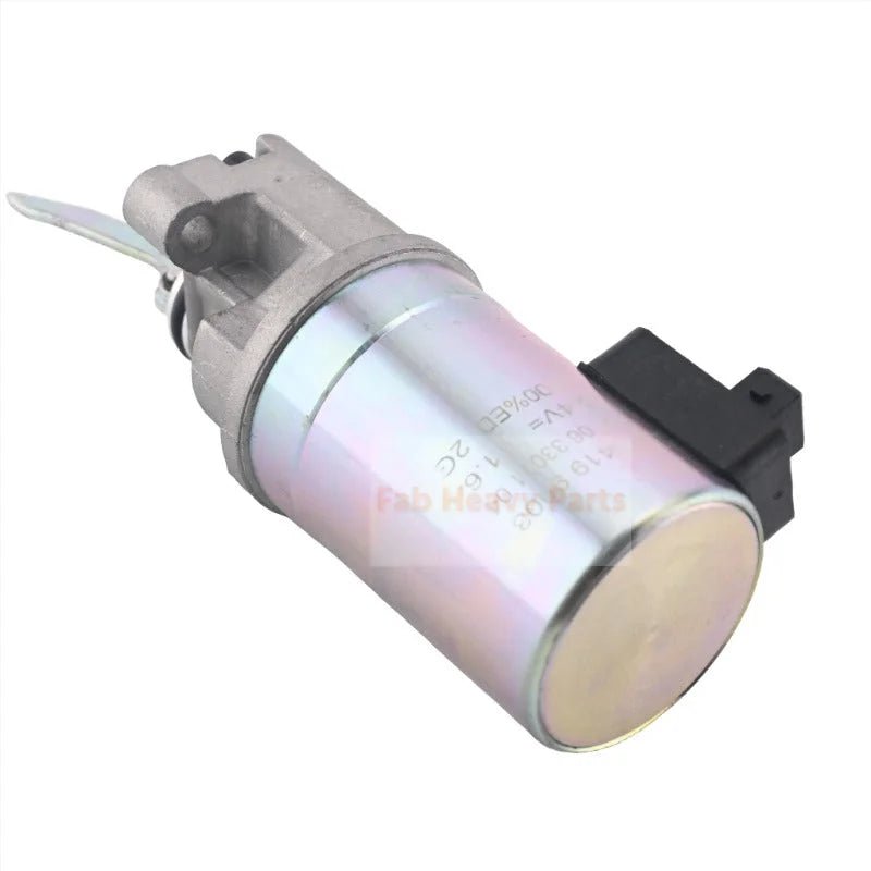 Shutoff Solenoid 02113791 for Deutz Engine BF4M1013C BF4M1013E BF4M1013FC BF6M1013C BF6M1013E BF6M1013FC - Fab Heavy Parts