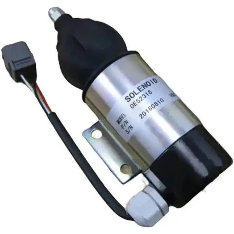Shutoff Solenoid Valve 3 Lines OE52318 51557 872825 873754 24V for Volvo Penta TAMD61A - Fab Heavy Parts