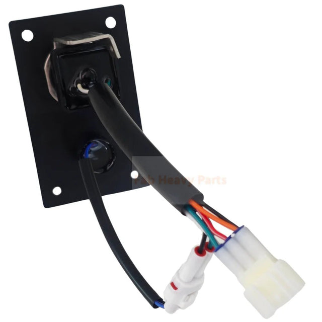 Single Outboard Ignition Switch Panel Assembly 37100 - 98J07 Fits for Suzuki 4 - Stroke DF115 DF140 DF150 DF175 DF200 DF250 DF300 DF325 DF350 115 - 350HP - Fab Heavy Parts