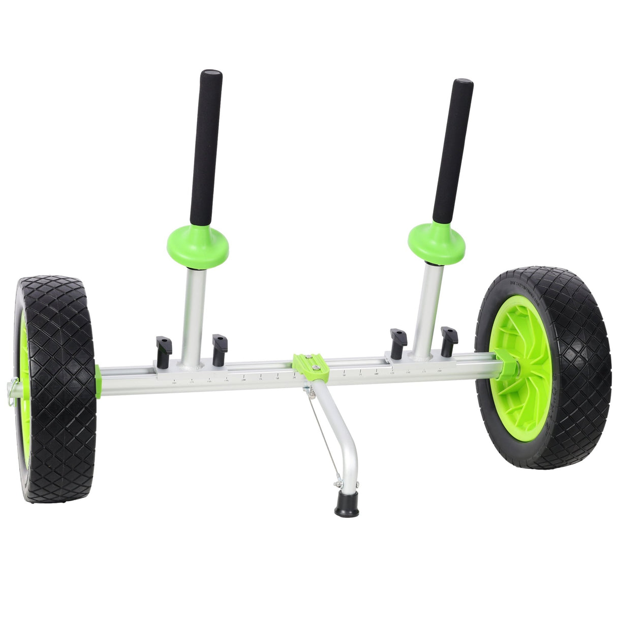 Sit On Top Kayak Cart Heavy - Duty Plug - in Kayak Cart Dolly with 12 Inch Solid Wheel Width Adjustable - Fab Heavy Parts