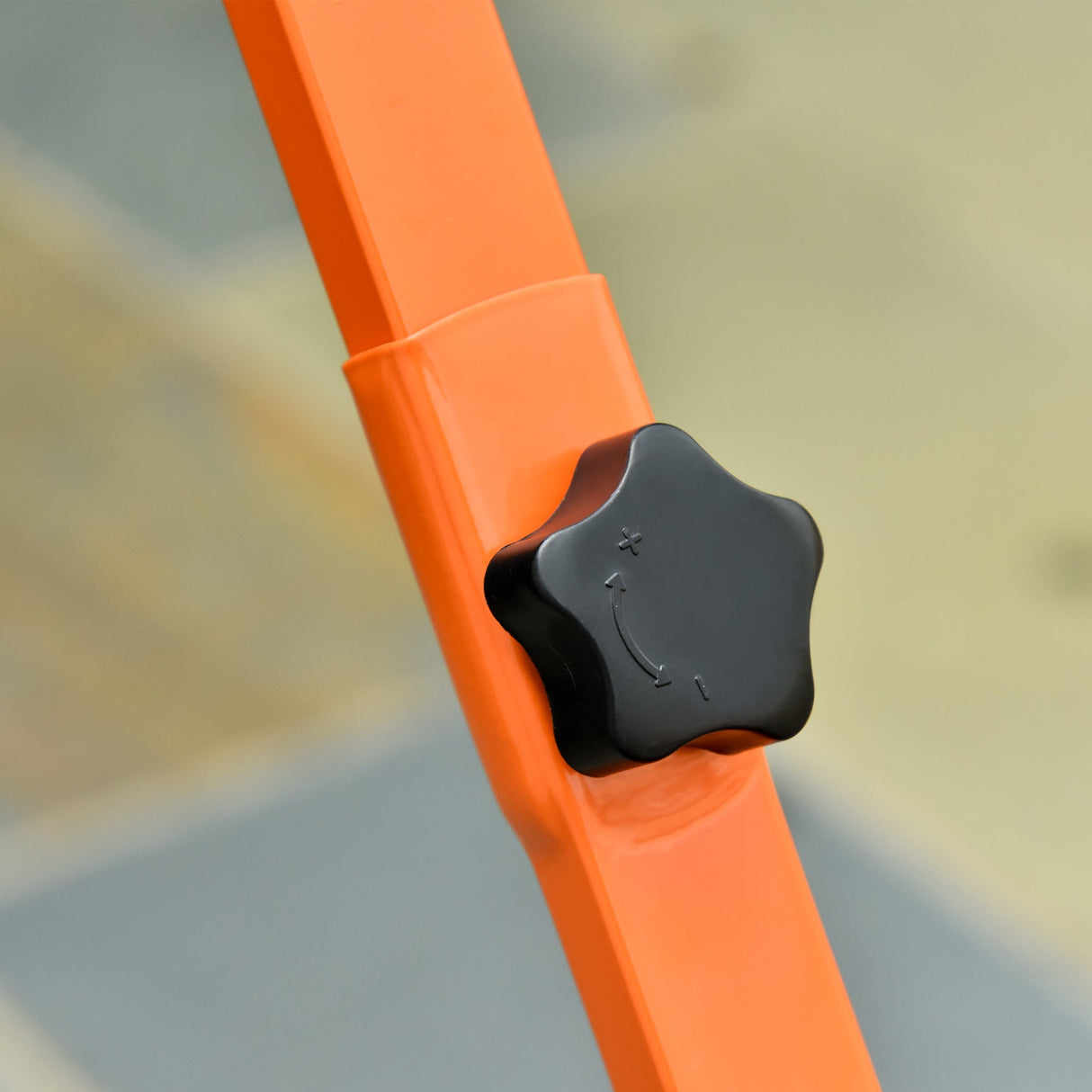 Snow Shovel Pusher with Wheels Cushioned Adjustable Angle Handle Snow Removal Tool 29" Blade 10" Wheels Orange - Fab Heavy Parts