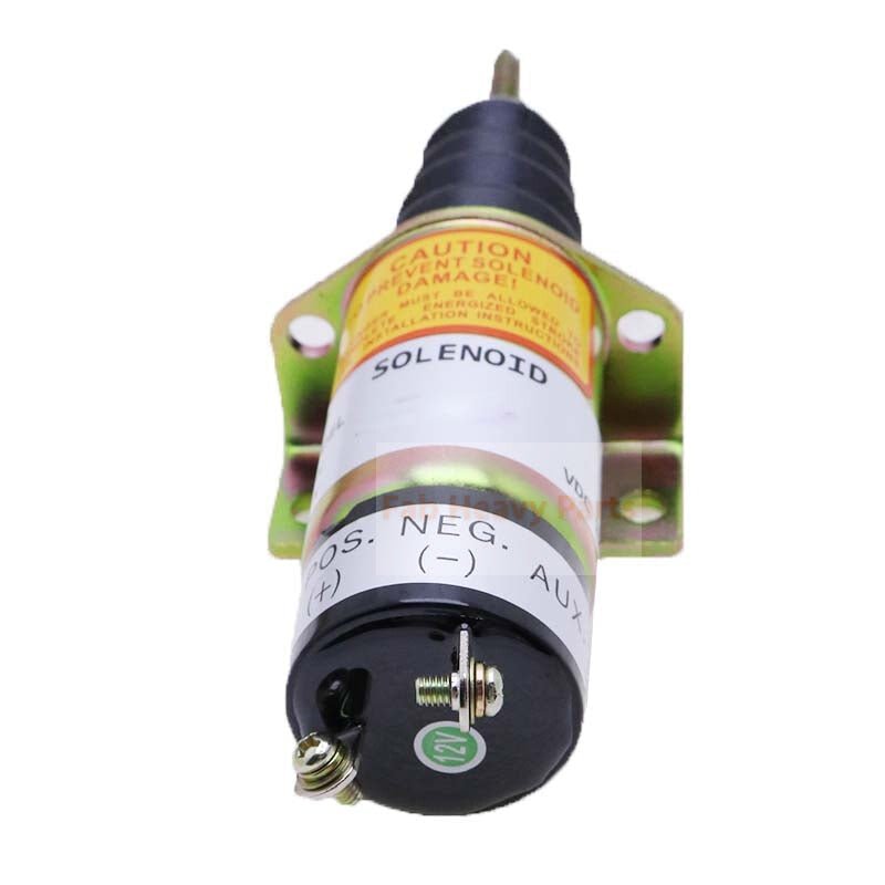 Solenoid 1502 - 12C2U1B2S1A Fits for Woodward 12V - Fab Heavy Parts