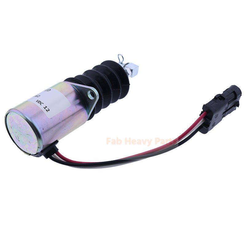 Solenoid AM124383 Fits for Yanmar Engine 3TNE84A John Deere Mower 3215 3235 3215A 3215B 3225B 3235A 3235B - Fab Heavy Parts