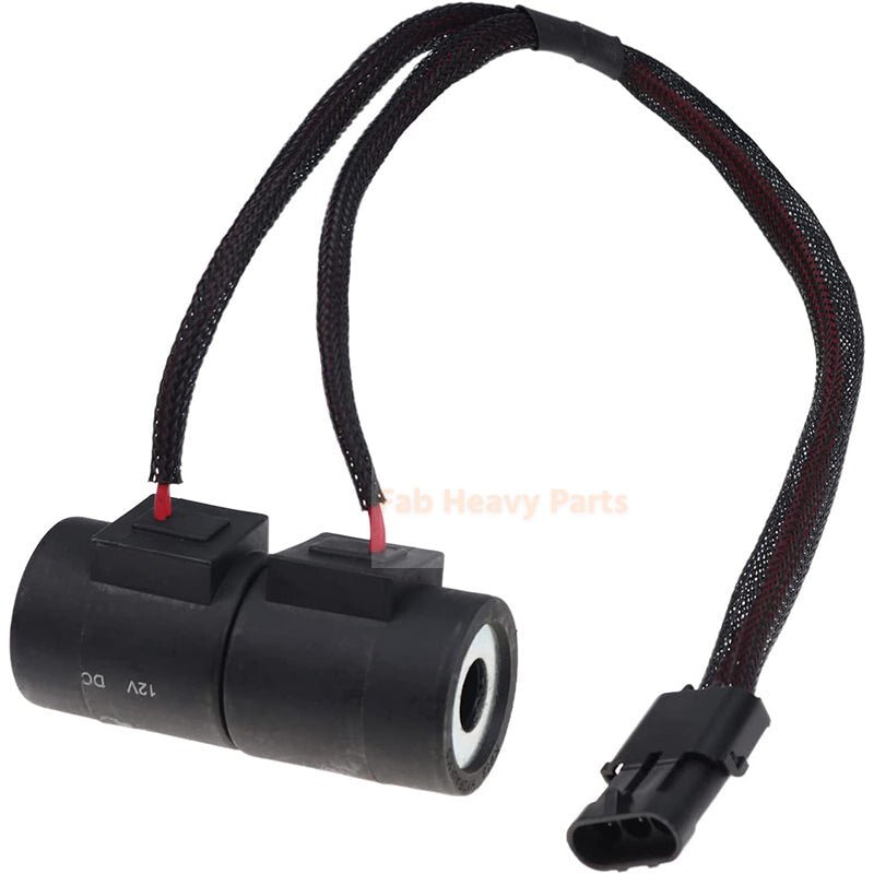Solenoid AT163475 Fits for John Deere Backhoe Loader 300D 310D 315D - Fab Heavy Parts