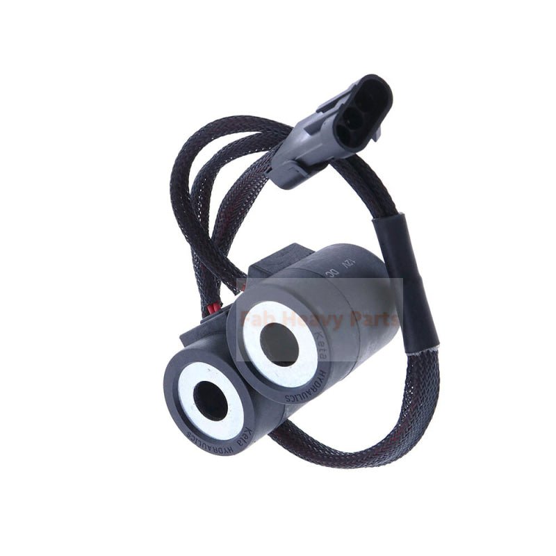 Solenoid AT1634AS22 ELI80 - 0072 Fits for John Deere Bockhoe Loader 300D 310D 315D - Fab Heavy Parts