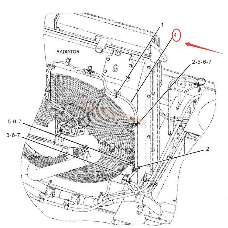 Solenoid Harness 3423003 342 - 3003 Fits for Caterpillar CAT 320D Excavator C6.4 3066 Engine - Fab Heavy Parts