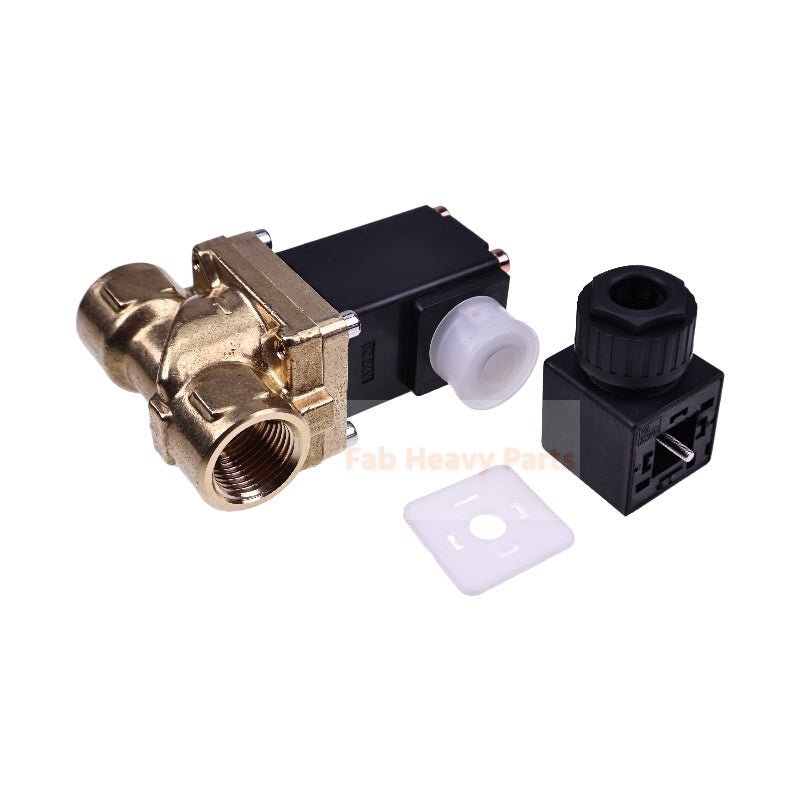 Solenoid Valve 100008870 11482274 Fits for Compair Air Compressor - Fab Heavy Parts