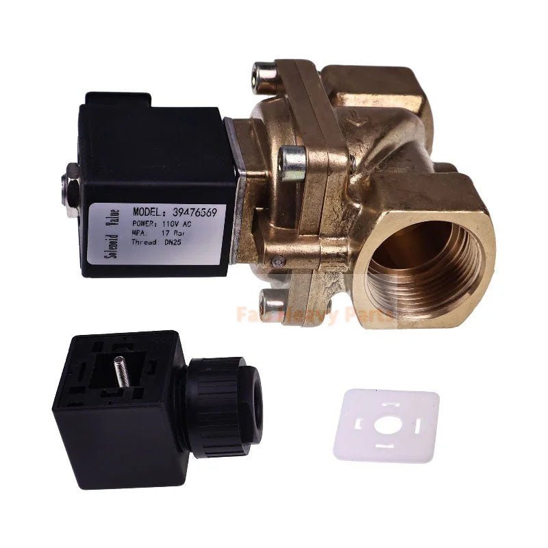 Solenoid Valve 39476569 for Ingersoll Rand Air Compressor - Fab Heavy Parts