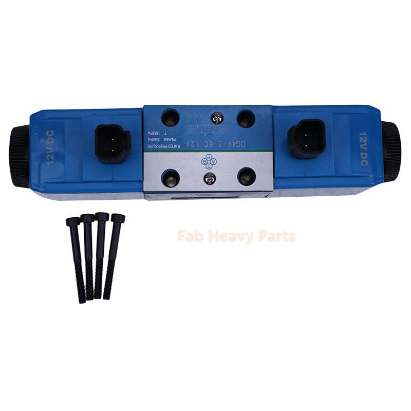 Solenoid Valve Assembly 25/220998 Fits for JCB 3CX 4CX Backhoe Loader - Fab Heavy Parts