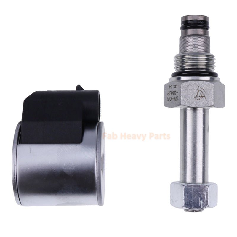 Solenoid Valve AT195142 Fits for John Deere Engine 6068 4045 Loader 310G 310SJ 315SJ 325J 710G 710J - Fab Heavy Parts