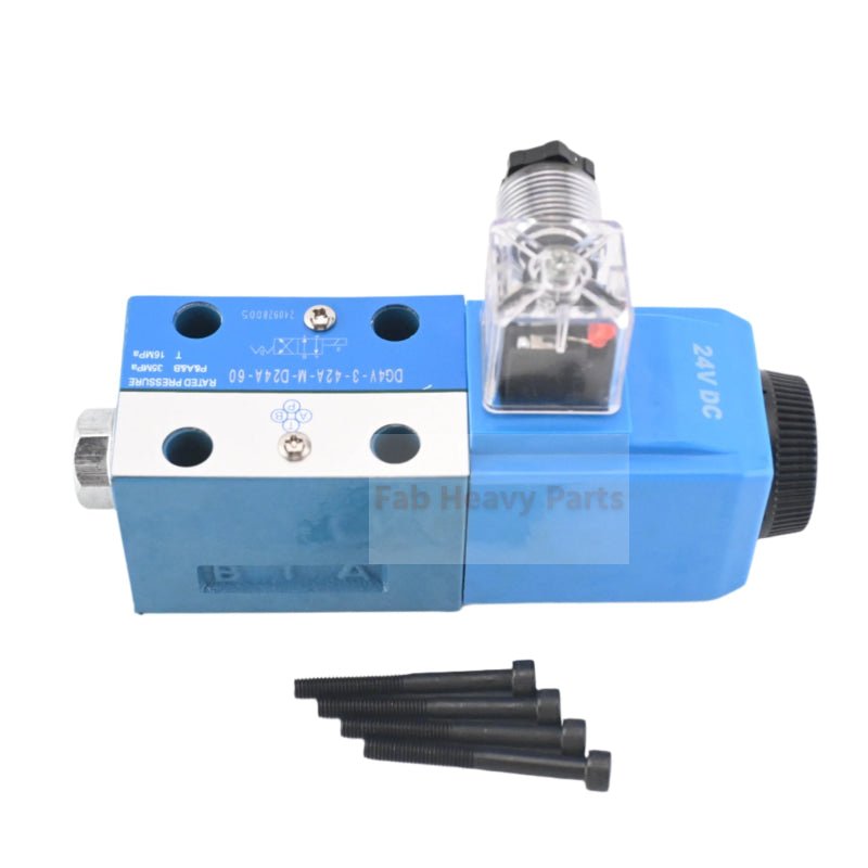 Solenoid Valve VOE11003548 for Volvo Wheel Loader L50 L50B L50C L50D L50E L70 L70B L70C L70D L90 L90C L90D, 24V - Fab Heavy Parts