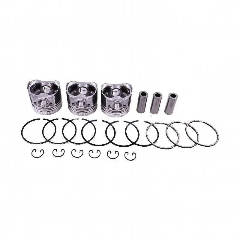 Standard 67mm Piston & Piston Ring Set for Kubota Engine D722 Tractor G1900 GF1800 TG1860 B7300 B7400 Excavator K008
