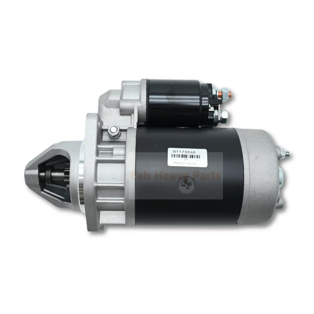 Starter Motor 01173240 for Deutz Engine F3L912 F4L912 F6L912 F5L912 - Fab Heavy Parts