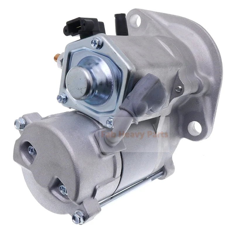 Starter Motor 119620 - 77011 for Yanmar 3TNE74 3T72 3TNA72 Engine Fits for John Deere 430 455 F925 F932 F935 755 756 Tractor 12V 11T - Fab Heavy Parts