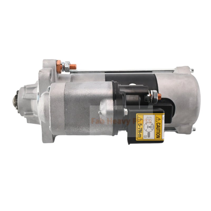 Starter Motor 428000 - 5741 Fits for John Deere 250D - II 300D - II 310K 410K 7210R 7250R 7290R 8245R - Fab Heavy Parts