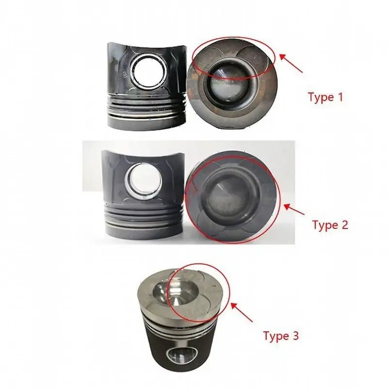 STD Piston Kit with Ring for Doosan Daewoo Engine DV11 - Fab Heavy Parts