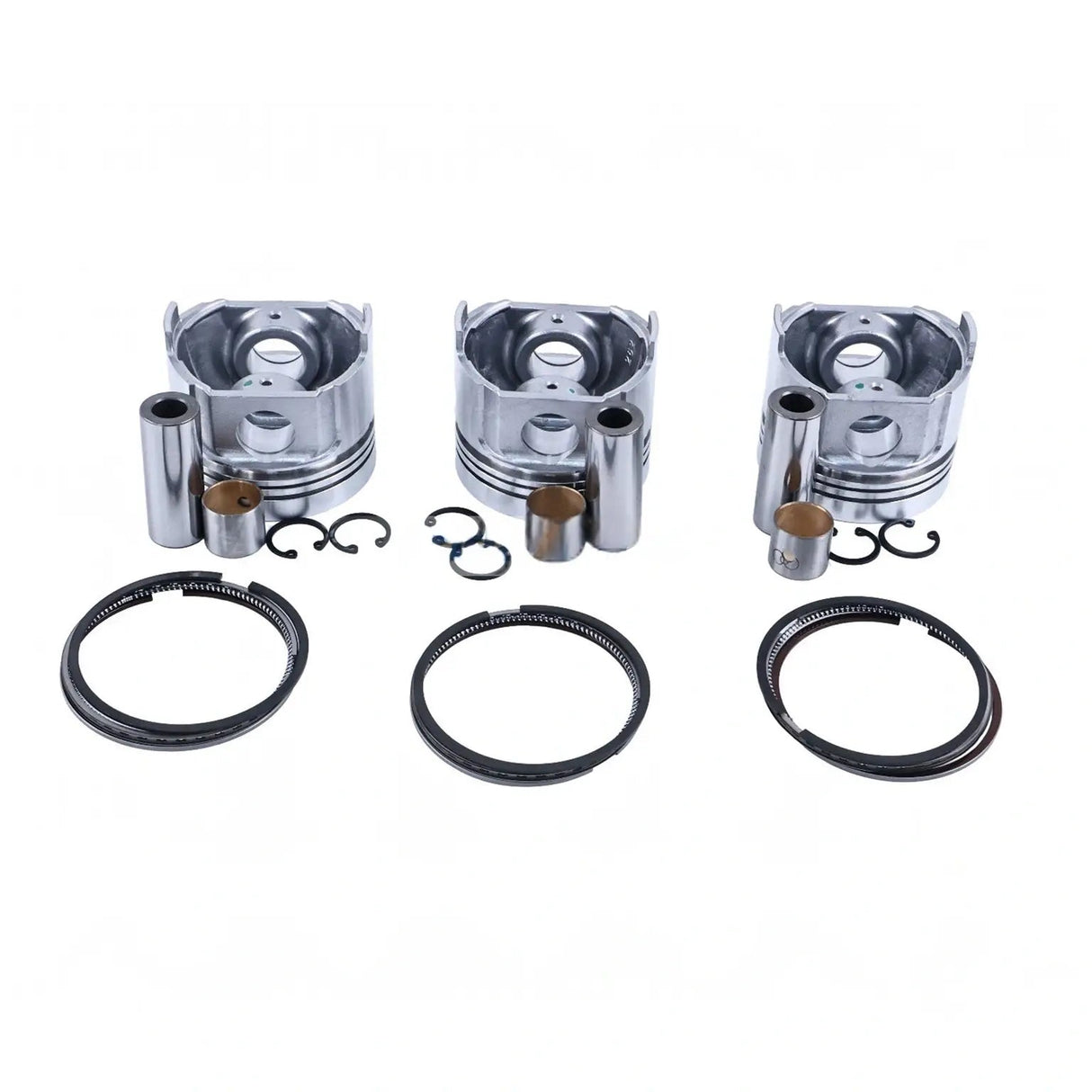 STD Piston Kit with Ring for Isuzu Engine 3YC1 - Fab Heavy Parts