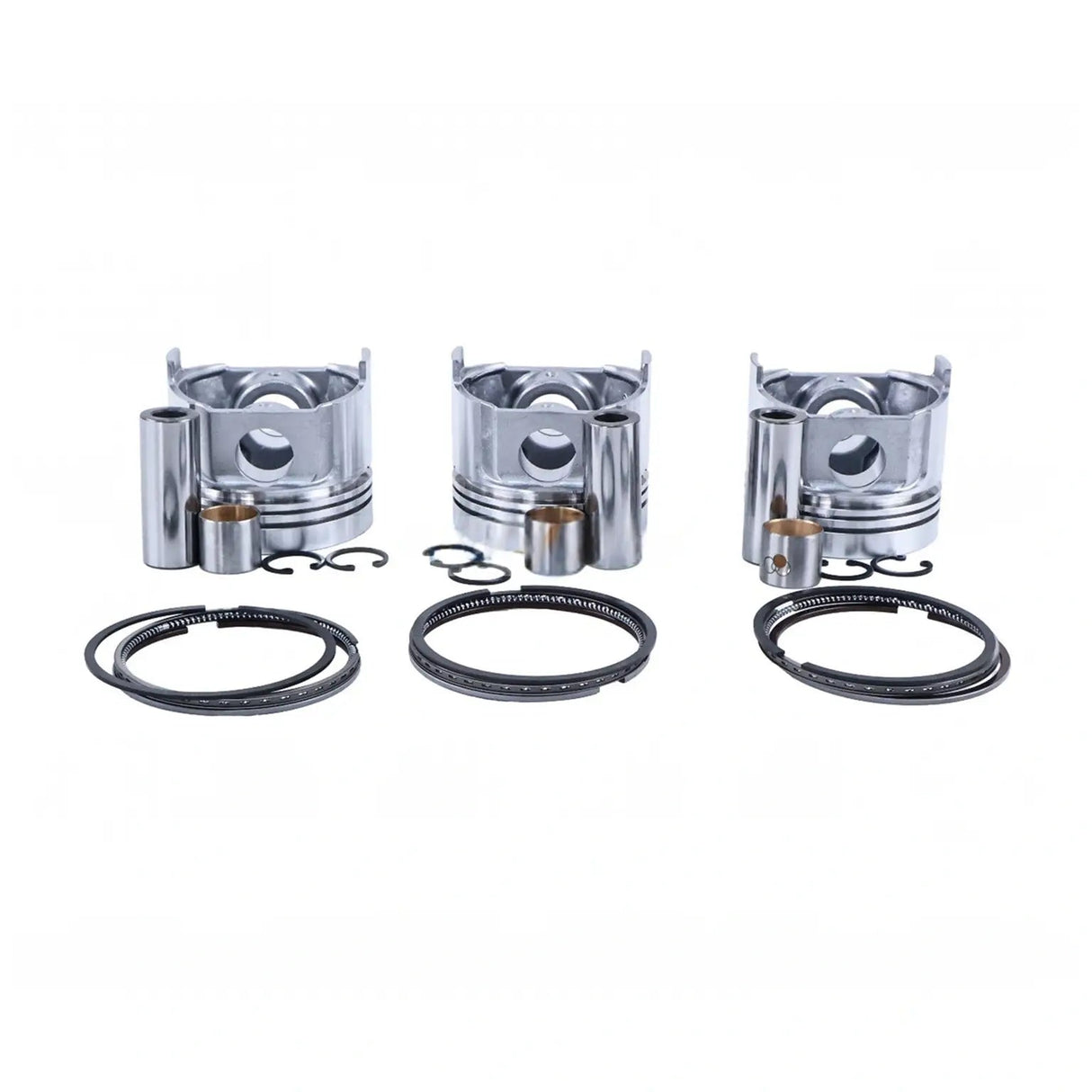 STD Piston Kit with Ring for Isuzu Engine 3YC1 - Fab Heavy Parts
