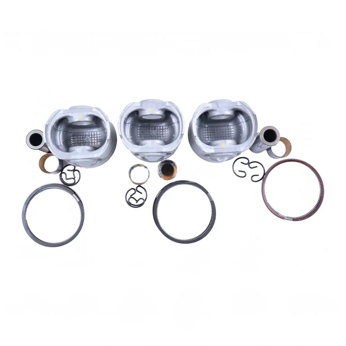 STD Piston Kit with Ring for Kubota Engine D662 D662-E D662-EB D662-E2B - Fab Heavy Parts
