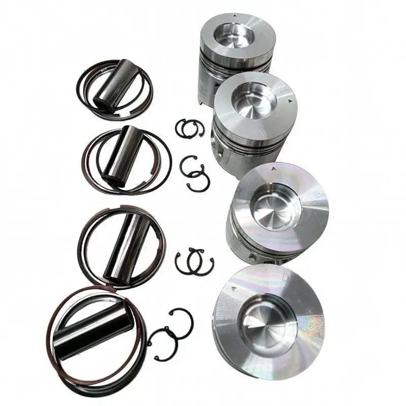 STD Piston Kit with Ring for Mitsubishi Engine 4D32 4D32-E1 - Fab Heavy Parts