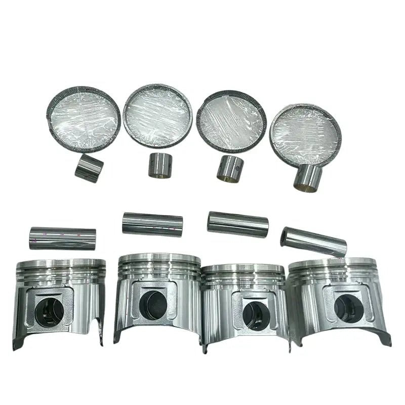 STD Piston Kit With Rings 129005-22080 for Yanmar 4TNV88 Komatsu 4D88E Engine - Fab Heavy Parts