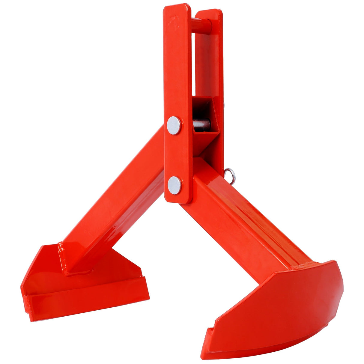 Steel Drum Lifter Secure Reliable Heavy Duty 1100 lbs Working Load Limit (WLL) Red - Fab Heavy Parts