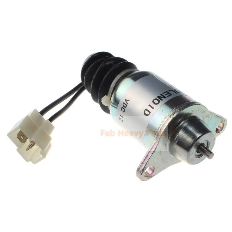 Stop Solenoid 1510SP - 12ETS SA - 4786 - 12 Fits for Yanmar 2YM15 3YM30 Woodward Engine - Fab Heavy Parts