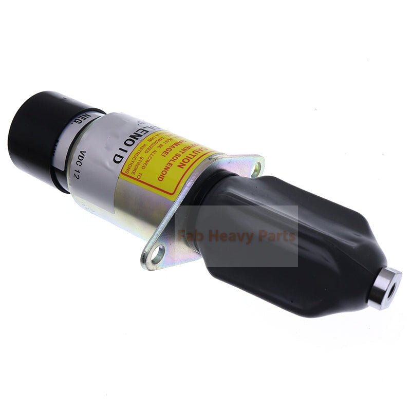 Stop Solenoid 1751 - 12A6U1B1S5A Shutdown Engine Fits for Woodward(Synchro - Start) - Fab Heavy Parts