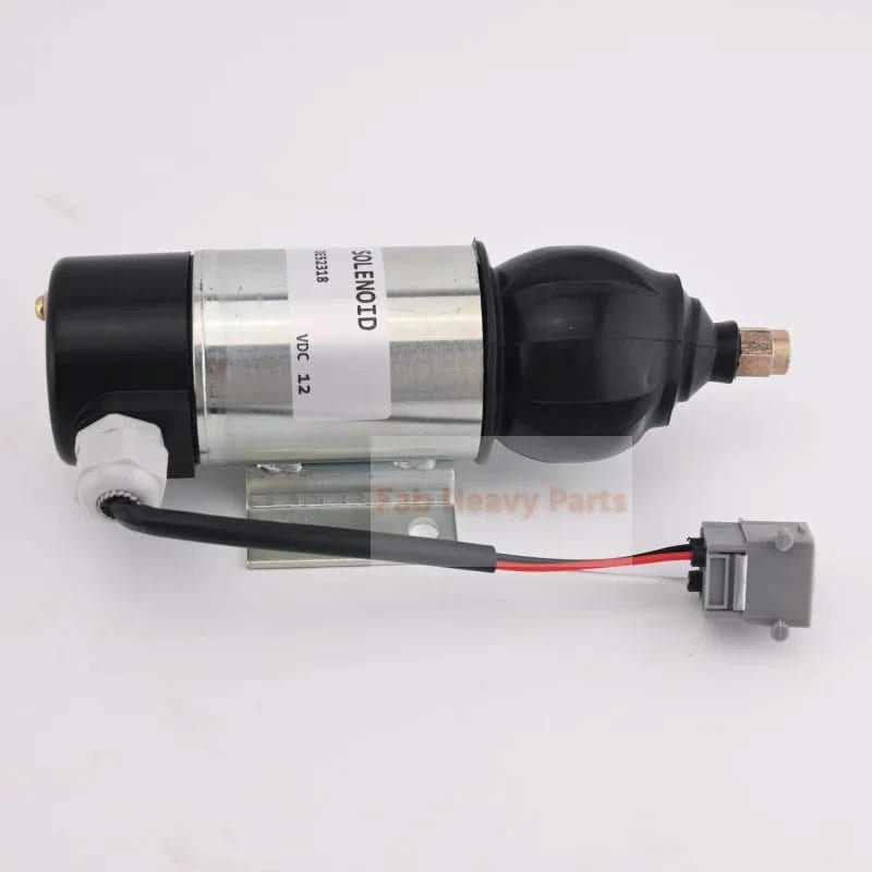 Stop Solenoid Valve 881531 for Volvo Penta TAMD70E TAMD70D AQD70D, 12V - Fab Heavy Parts