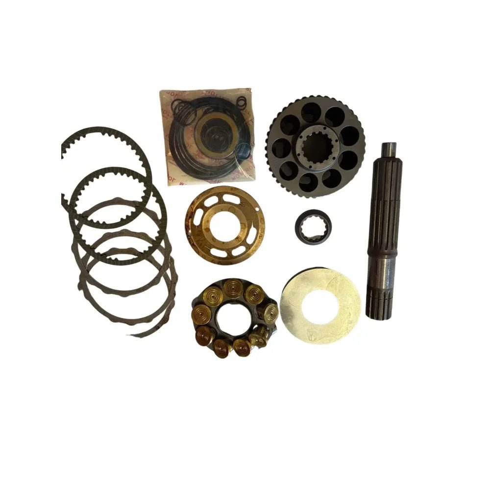 Swing Motor Rebuild Kit Fits John Deere 690D | Cylinder Block Piston Shoe Set Plate Ball Guide Shaft Valve - Fab Heavy Parts