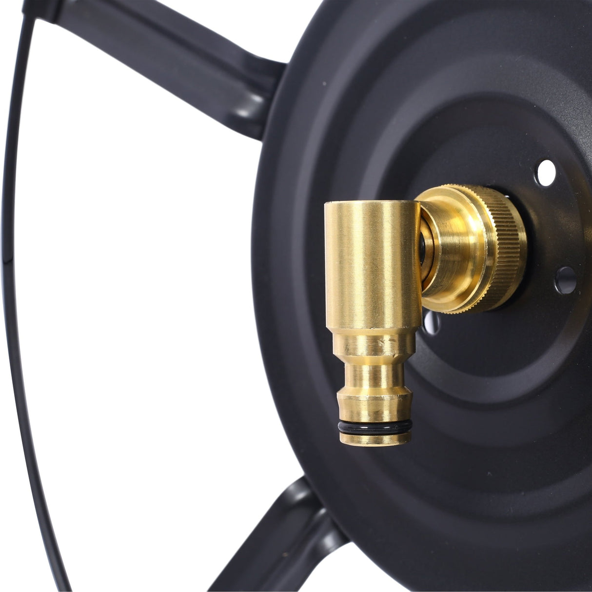 Swivel Hose Reel Wall Mount 180 Degree Pivot Hanger Great Heavy Duty Steel - Fab Heavy Parts