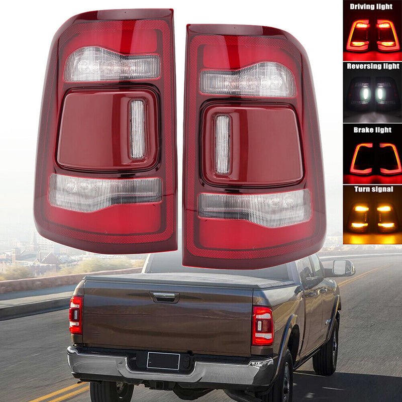 Tail Light 55112991AC 55112990AC for Dodge Ram Truck 1500 2019 - 2022 - Fab Heavy Parts