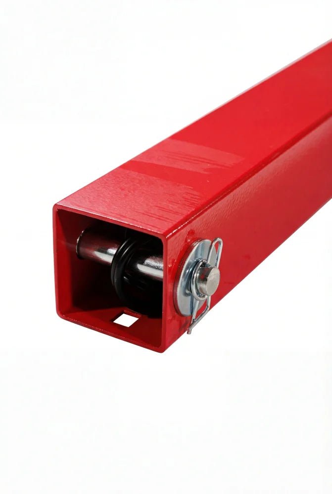 Tailgate Utility Trailer Gate Liftgate Ramp Lift 2 Sided Lift Assist System - Red - Fab Heavy Parts