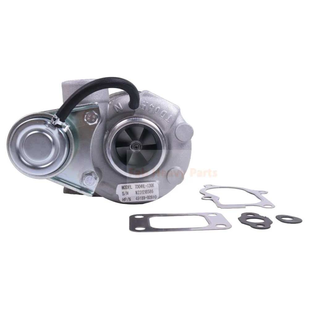 TD04HL4 Turbolader 49389-03000 Passend für Kubota V3800 Aftermarket Ersatz für Bobcat S750 S850 T750 T770