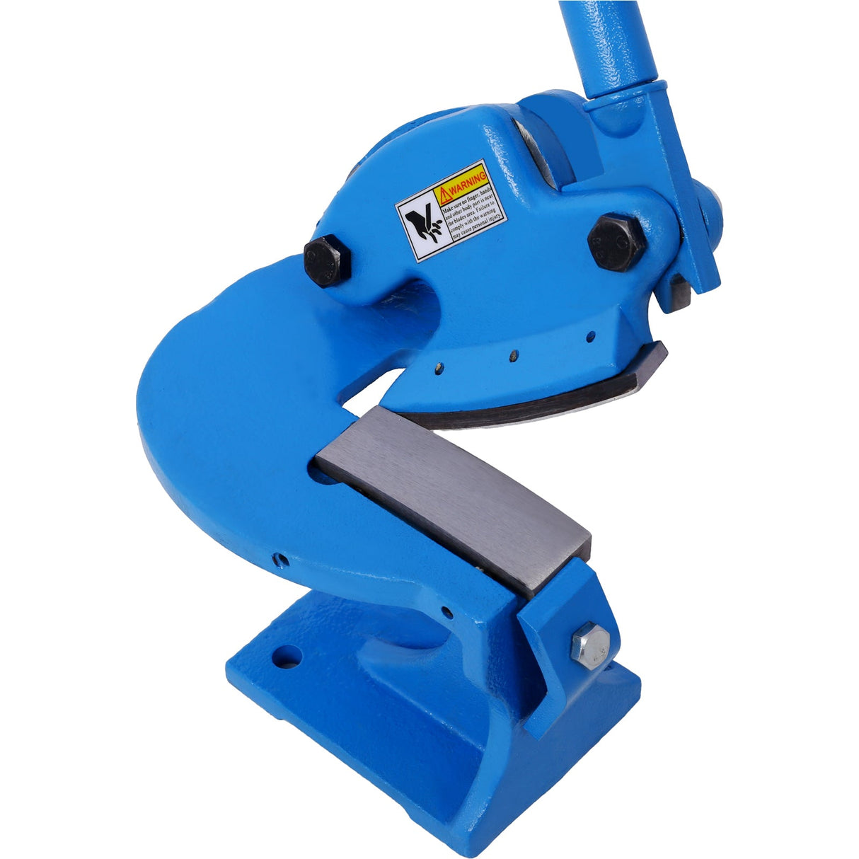 Throatless Shear Industrial Multi - Purpose Curved Blade Cutter - Fab Heavy Parts