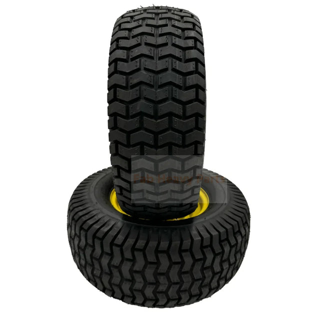 Tire 16x6.50 - 8 Lawn Mower Wheels Set of 2 Fits on 3/4 Inch Axle - Fab Heavy Parts
