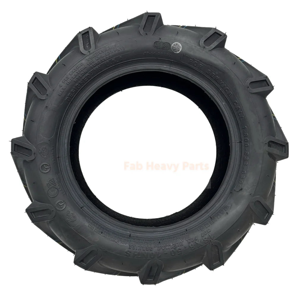 Tire 18x8.50 - 10 4 - Ply Lawn Trac Tire - Fab Heavy Parts