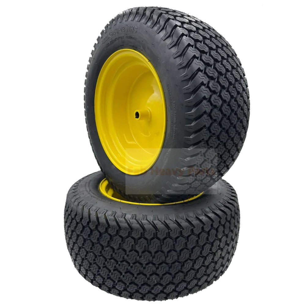 Tire 22x9.50 - 12 Lawn Mower Wheels - Set of 2 - Fits on 3/4 Inch Axle - Fab Heavy Parts