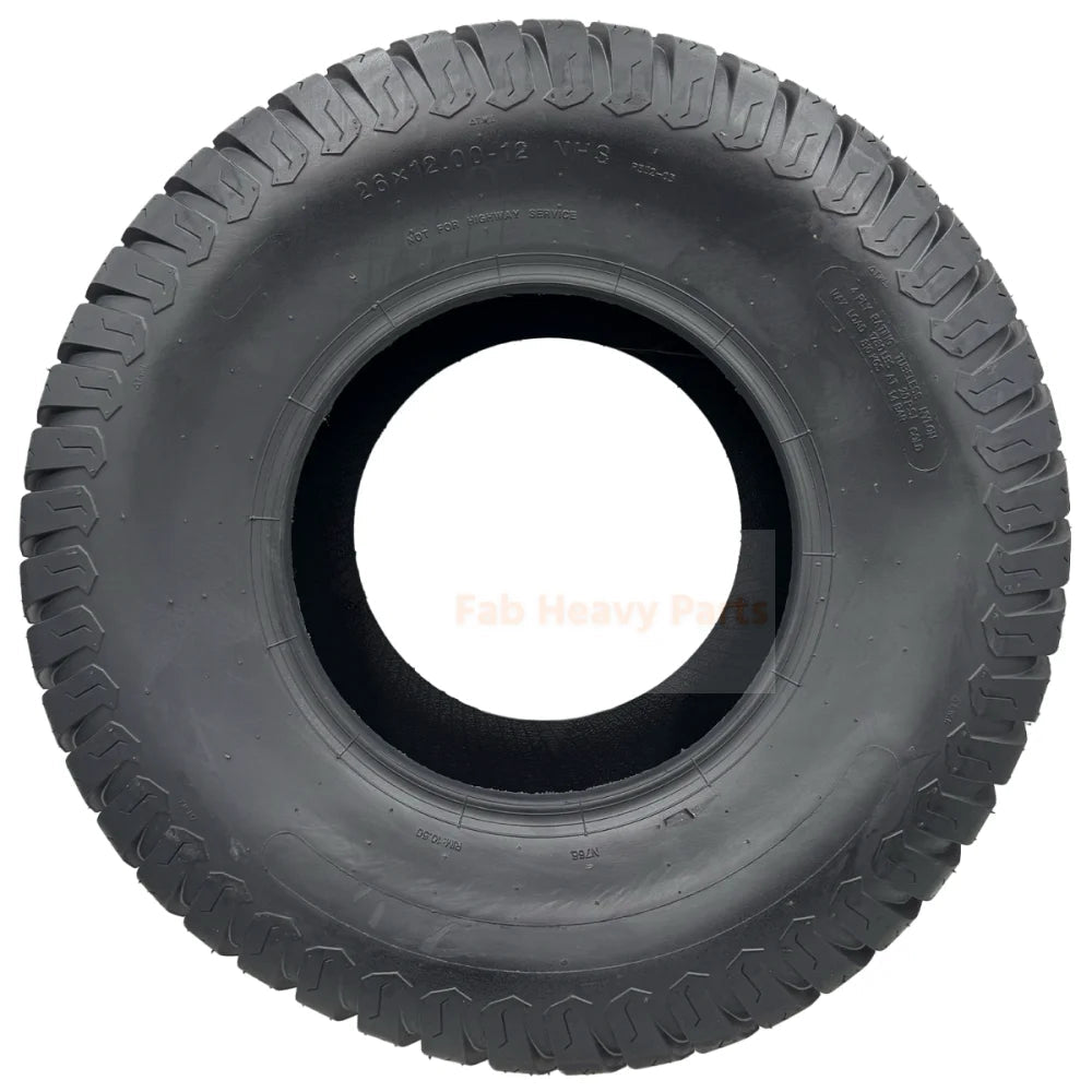 Tire 26x12.00 - 12 4Ply Turf Tire Fits for Scag 485604 485605 481851 - Fab Heavy Parts