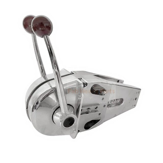 Top Dual Outboard Remote Control Box No Wire & Switch Fits for PBD - 14 - Fab Heavy Parts